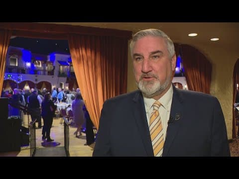 Holcomb speaks to 13News about sending National Guard to border