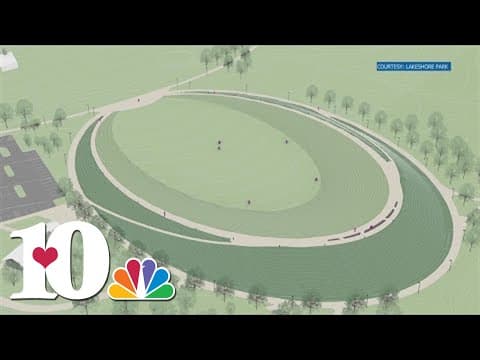 Lakeshore Park project includes giant mound