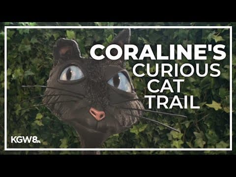 'Coraline' themed cat trail coming to downtown Portland in August