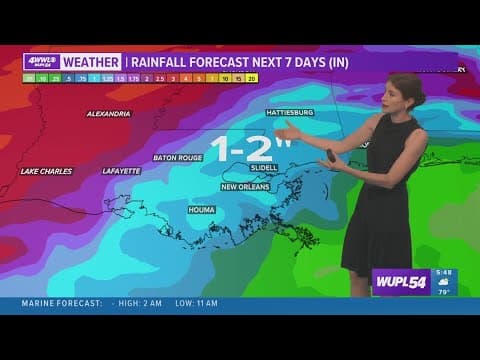 Warmer and muggier weather for Monday