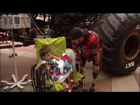 Monster Truck helping to bring resident canine Therapy program to Rady Children’s San Diego