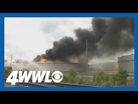 Fire at storage facility in St. Charles Parish