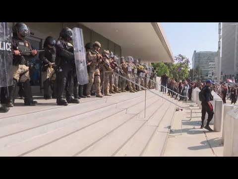 President Trump sends more National Guard and Marines to LA amid intensifying ICE protests