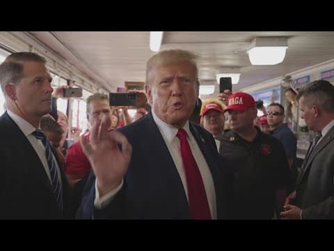 2 of 10 criminal charges dropped against former President Trump in Georgia election case