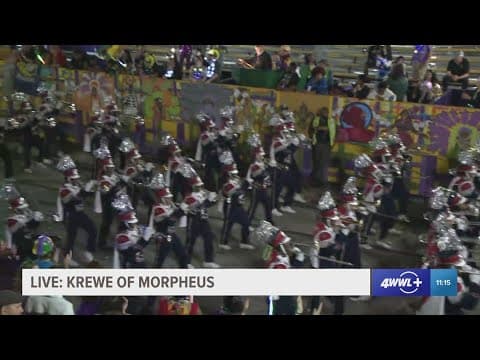 Krewe of Morpheus: Abramson Sci Academy marching band