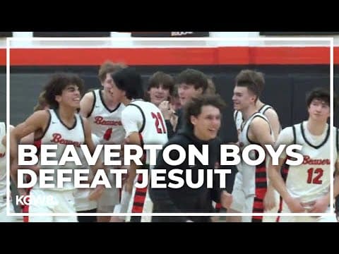 Beaverton boys stop Jesuit to create 3-way tie on top of Metro League | Friday Night Hoops