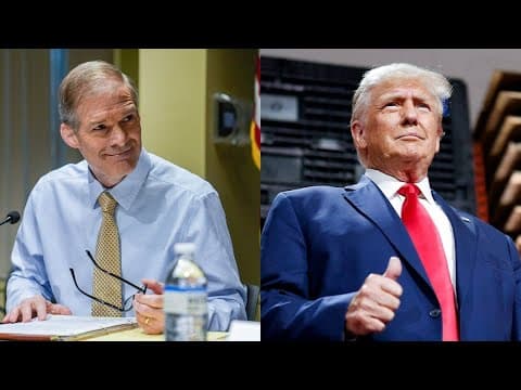 Donald Trump endorses Jim Jordan to succeed Kevin McCarthy as House speaker