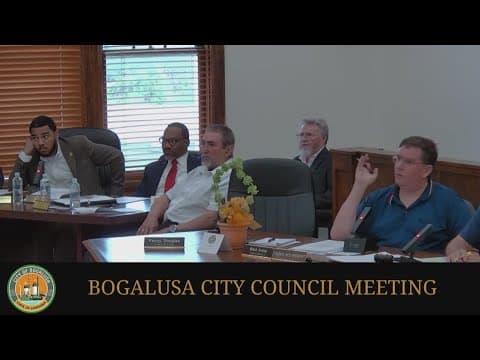 Chaos at Bogalusa city council meeting