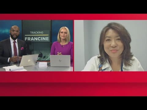 Cynthia Lee Sheng interview | Jefferson Parish prepares for Hurricane Francine