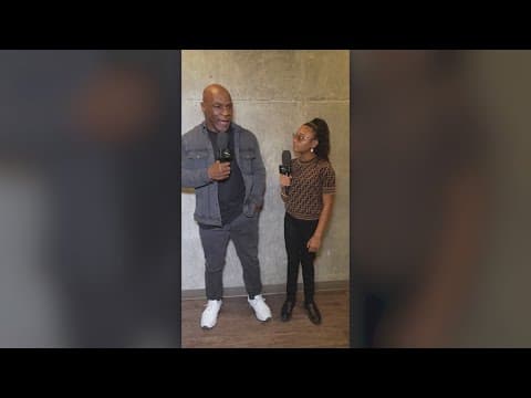 Mike Tyson viral interview with teenage journalist