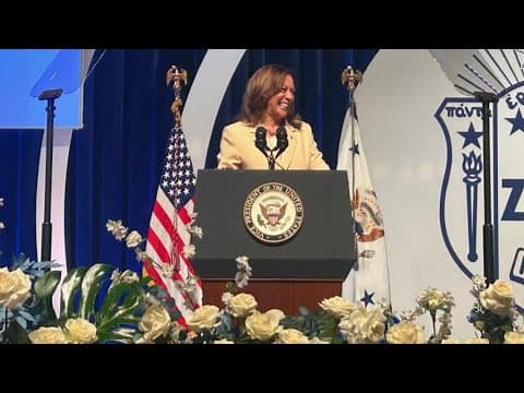 VP Kamala Harris speaks at Zeta Phi Beta Sorority, Inc's 'Grand Boulé' convention I FULL SPEECH