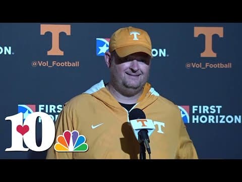 Coach Heupel speaks for final time before Florida game
