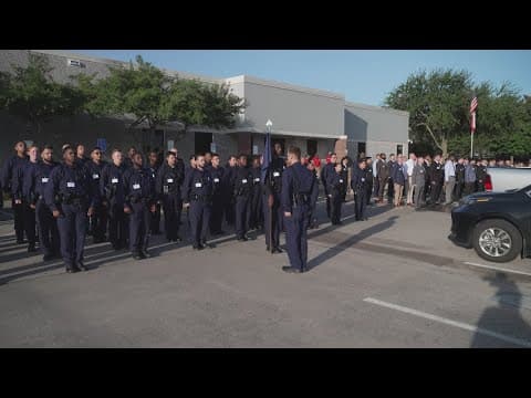 New faces join the growing Dallas Police Department force