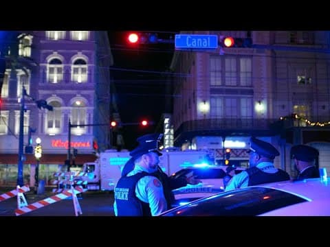 Officials provide update on deadly New Orleans truck attack