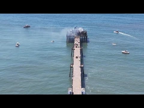 Oceanside mayor says the city is 100% committed to rebuilding historic pier damaged by fire