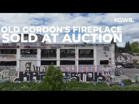 Historic Gordon’s Fireplace building along I-84 sold at auction for $575K