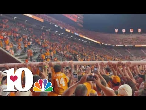 Vol fans tear down goalposts for second time in two years after UT win against Alabama