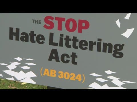 San Diego officials push for bill to curb 'hate littering' as antisemitic incidents rise