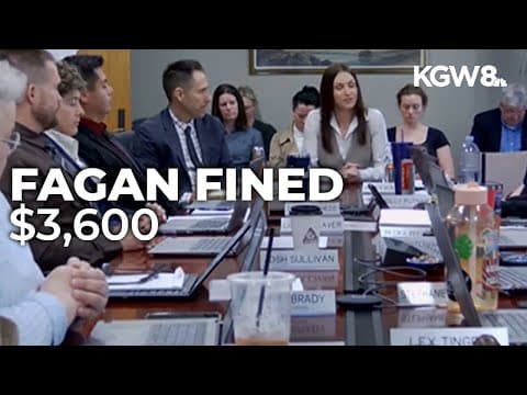 Former Oregon secretary of state fined, apologizes for ethics violations