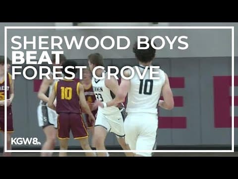 Sherwood boys cruise by Forest Grove | Friday Night Hoops