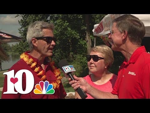 Friends and family get together for last Backyard BBQ in Loudon Co.