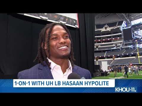 Big 12 Media Days: UH Linebacker Hasaan Hypolite