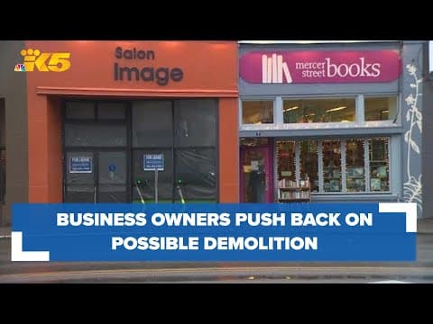 Lower Queen Anne businesses fight back against possible demolition for light rail project