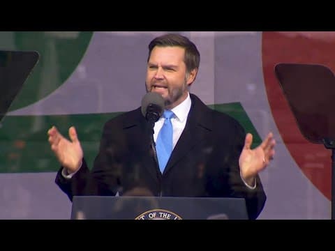 J.D. Vance full speech at National March for Life rally
