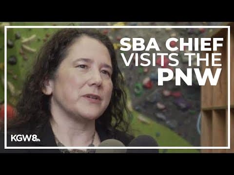 SBA chief visits Portland, Vancouver to talk loans and grants available post-pandemic