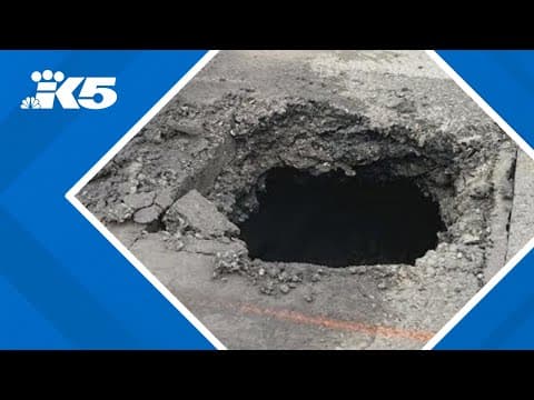 Hole on SR 529 in Everett repaired