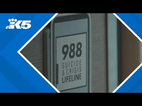 Increased number of calls to 988 in Washington shows hope, crisis specialists say