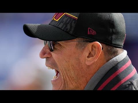 Full interview: Ron Rivera focused on growth, development after another Commanders loss