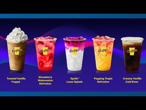 McDonald's unveils new drink menu test run at 500 US locations