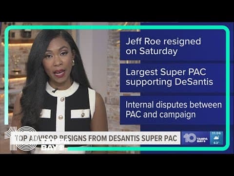 Top strategist resigns from DeSantis-backing super PAC with less than a month before Iowa caucuses
