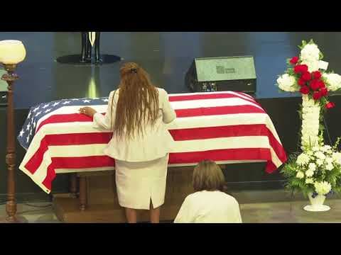 Hundreds pack funeral for Roger Fortson, the Black airman killed in his home by a Florida deputy