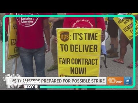 UPS workers prepare for possible strike