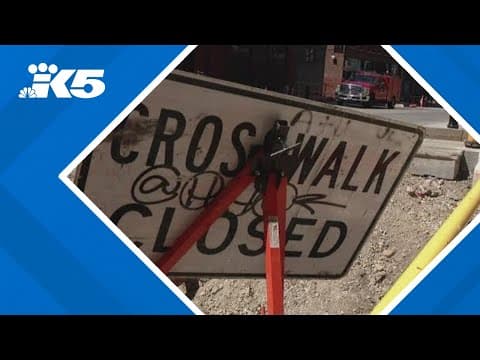 Pioneer Square business owners say summer construction is negatively impacting them