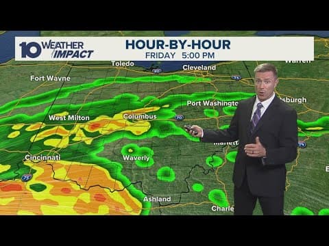 Remnants of Hurricane Helene to bring heavy rain, gusty winds to central Ohio on Friday