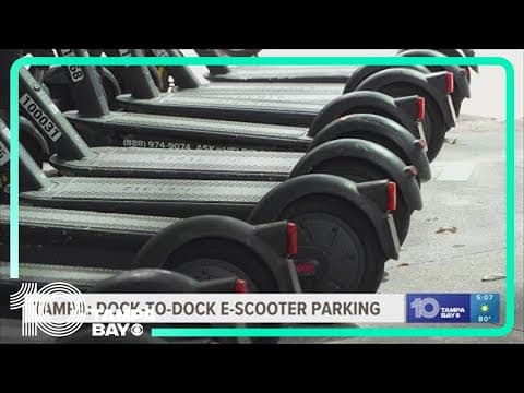 E-scooters now required to be parking in designated areas at the end of every ride
