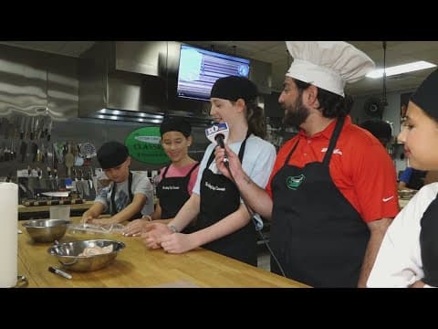 Cool Camps: Mini chefs try their hand at chicken sandwiches