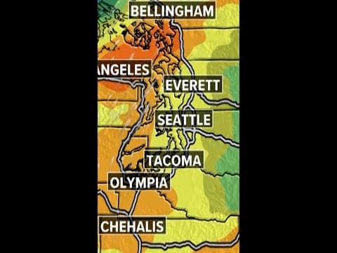 Thank the wildfire smoke for cooler temps in western Washington