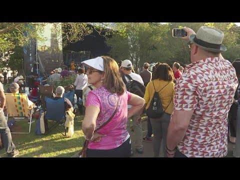French Quarter Fest opens with nice weather, crowds