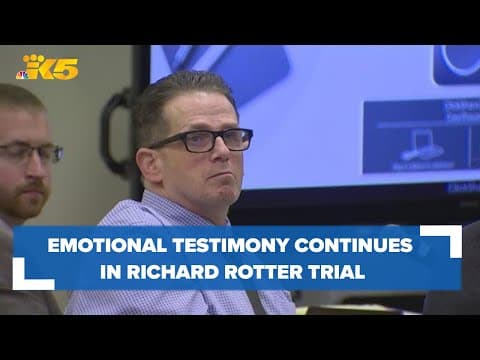 Emotional testimony in trial of man accused of killing Everett police officer