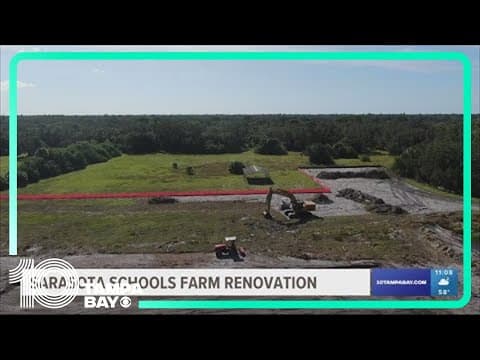 'State-of-the-art' upgrades coming to Sarasota County Schools' farm to help agriculture learning