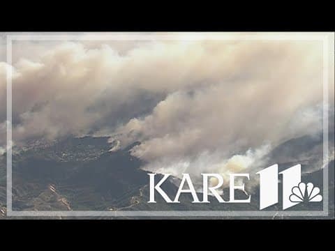 California wildfires rage across Los Angeles County