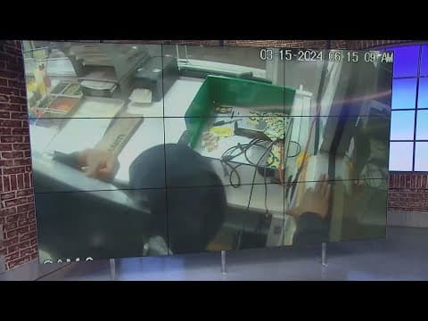 Video of man robbing Subway in DC