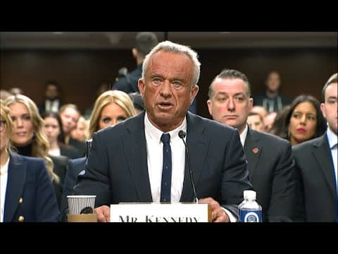 REPLAY: Robert F. Kennedy Jr. testifies at confirmation hearing (Day 1)