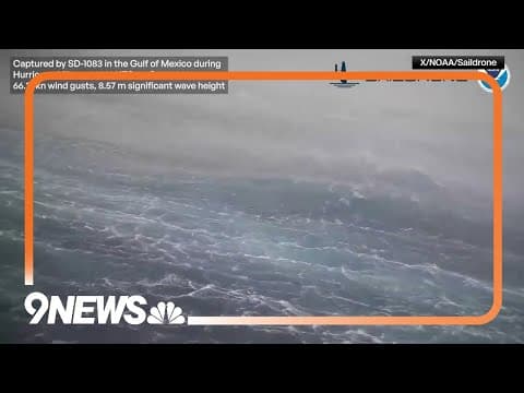 28-Foot Wave Reported Inside Hurricane Milton