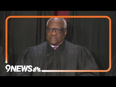 Justice Clarence Thomas absent from Supreme Court arguments