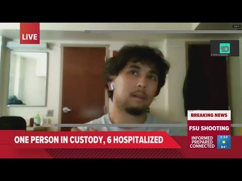 Student at Florida State University recalls experience after active shooter reported on campus